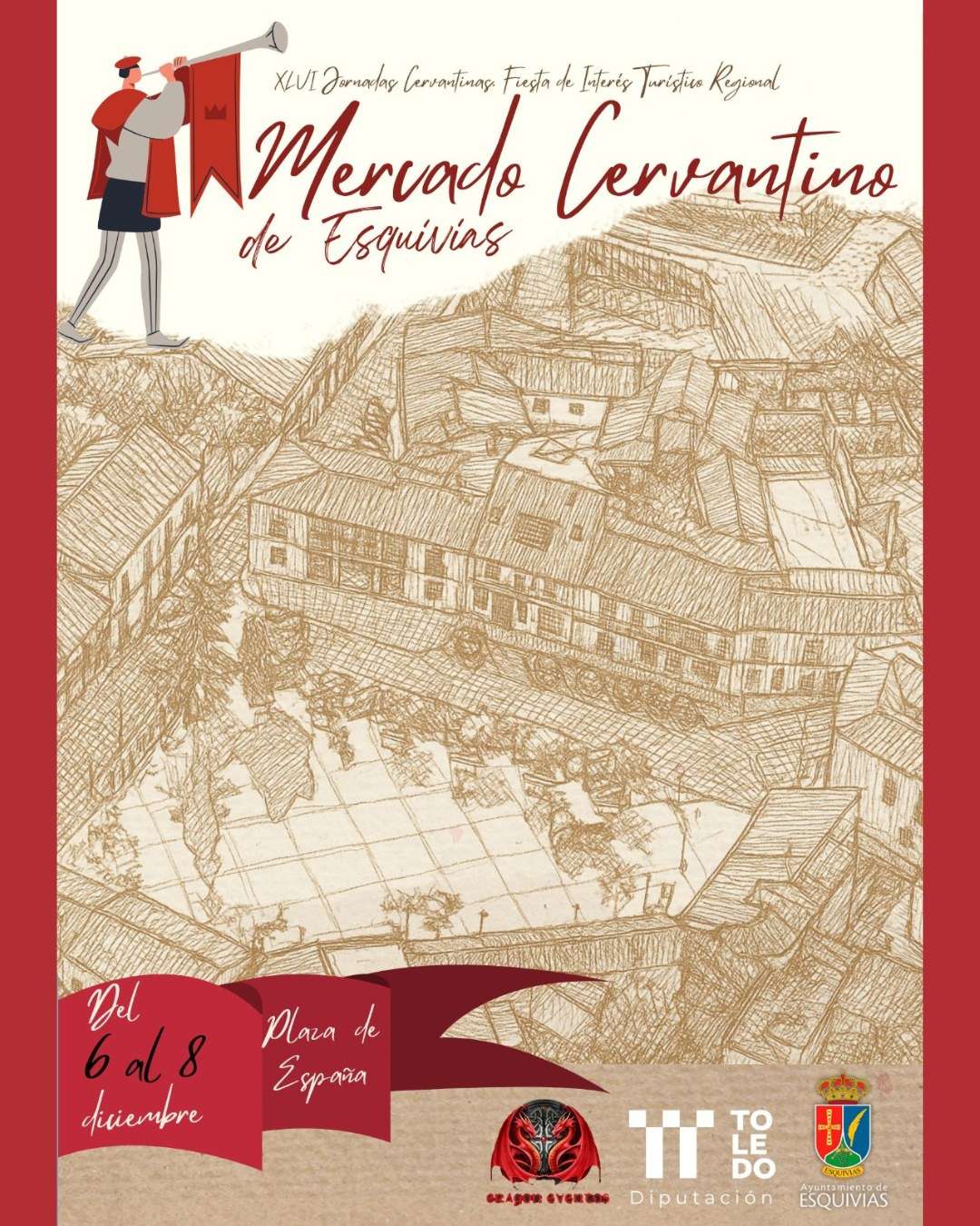 Mercado Cervantino en Esquivias (Toledo) 2025