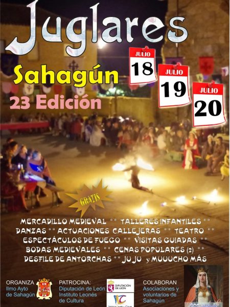Mercado Medieval «Encuentro de Juglares» en Sahagún 2025