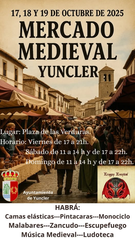 Mercado Medieval de Yuncler (Toledo) 2025