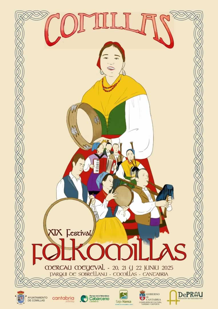 Mercado Medieval Folkomillas 2025 de Comillas, Cantabria