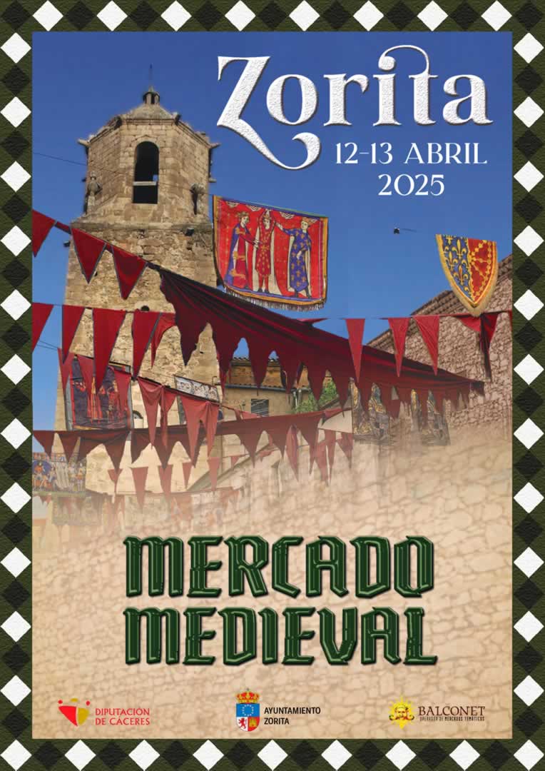 Mercado Medieval de Zorita (Cáceres) 2025
