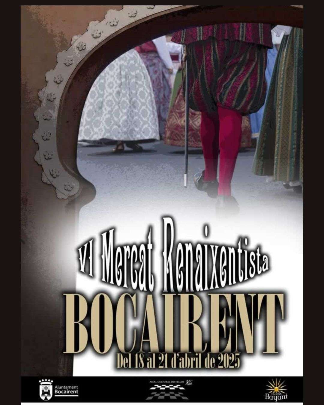 Mercado Renacentista de Bocairent del 18 al 21 de Abril del 2025 (Valencia)