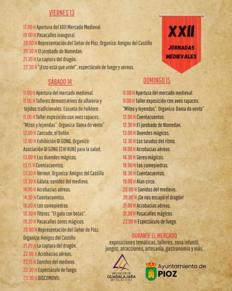 Mercado Medieval de Pioz (Guadalajara) 2025