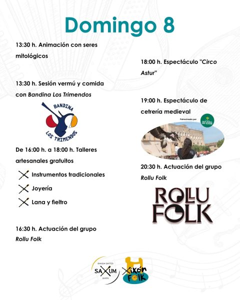 Mercado Artesanal Xixón Folk en Gijón (Asturias), 06 al 08 de Junio 2025