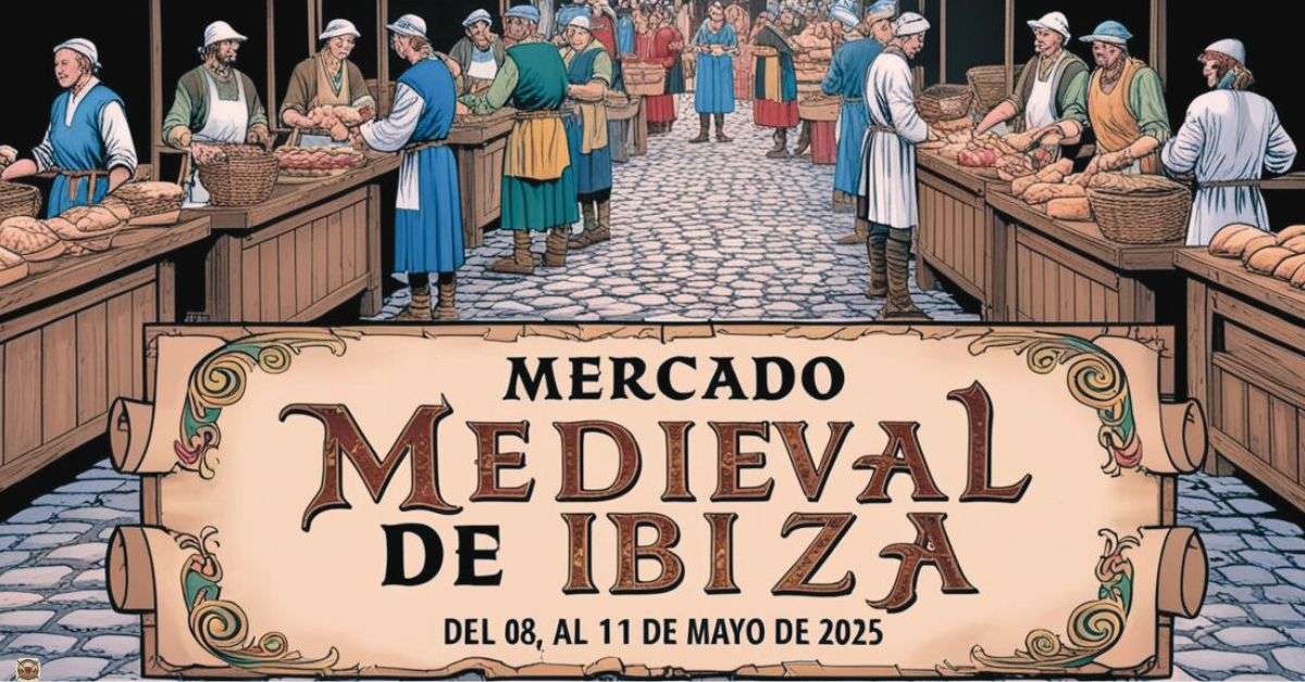 Mercado Medieval de Ibiza (Baleares) 08 al 11 de Mayo del 2025