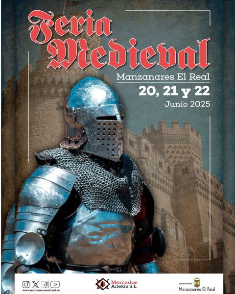 Mercado Medieval de Manzanares El Real (Madrid) 20 al 22 de Junio 2025