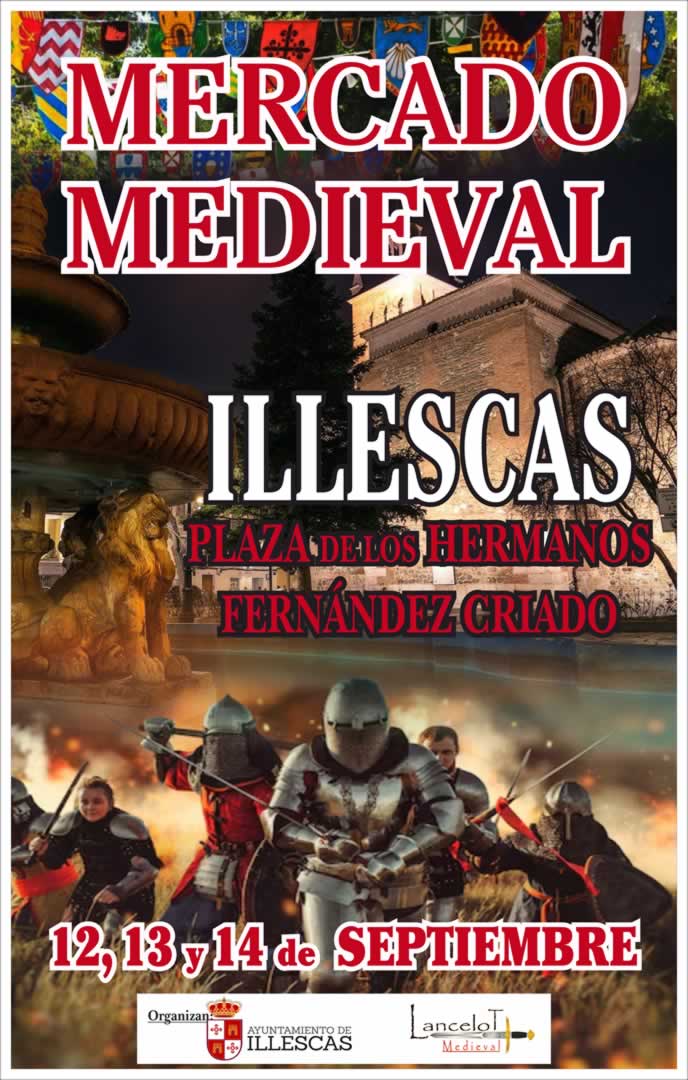 Gran Mercado Medieval de Illescas (Toledo) del 12 al 14 de Septiembre 2025