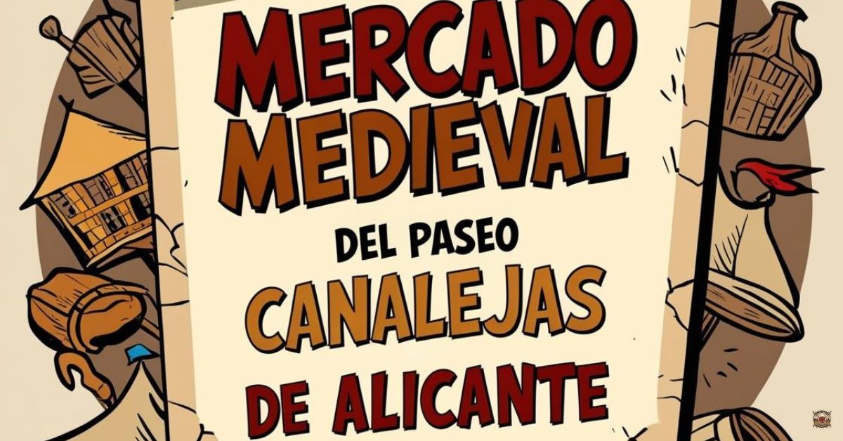 Mercado Medieval del Paseo Canalejas de Alicante 2025