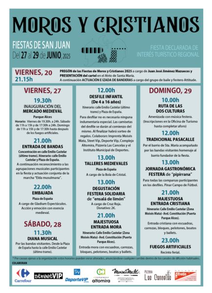 Gran Mercado Medieval en Alcázar de San Juan (Ciudad Real) 27 al 29 de Junio 2025