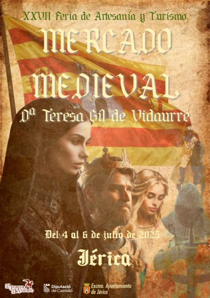 Mercado Medieval de Jérica – Feria de Artesanía y Turismo 2025