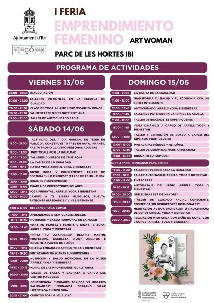 Feria de Artesanía y Gastronomía en Ibi (Alicante) 13 al 15 de Junio 2025