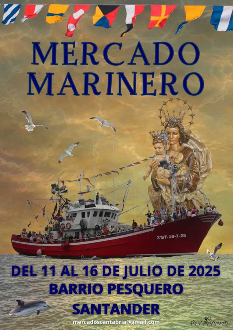 Mercado Marinero Santander 2025 en el Puerto Pesquero