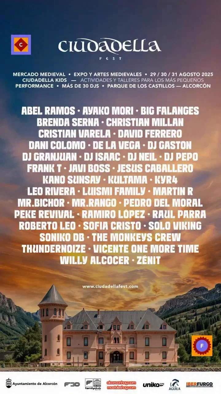 Ciudadella fest de Alcorcón 2025 Madrid