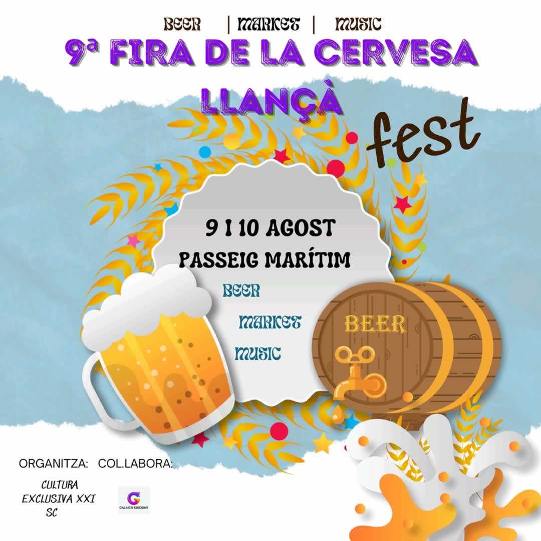 Feria de la Cerveza artesana de Llança, Gerona 2025