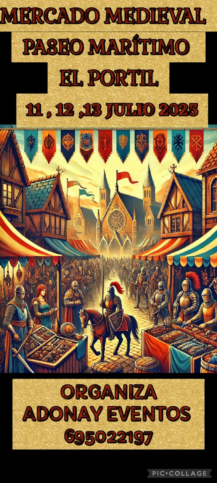 Mercado Medieval de El Portil 2025 (Huelva)