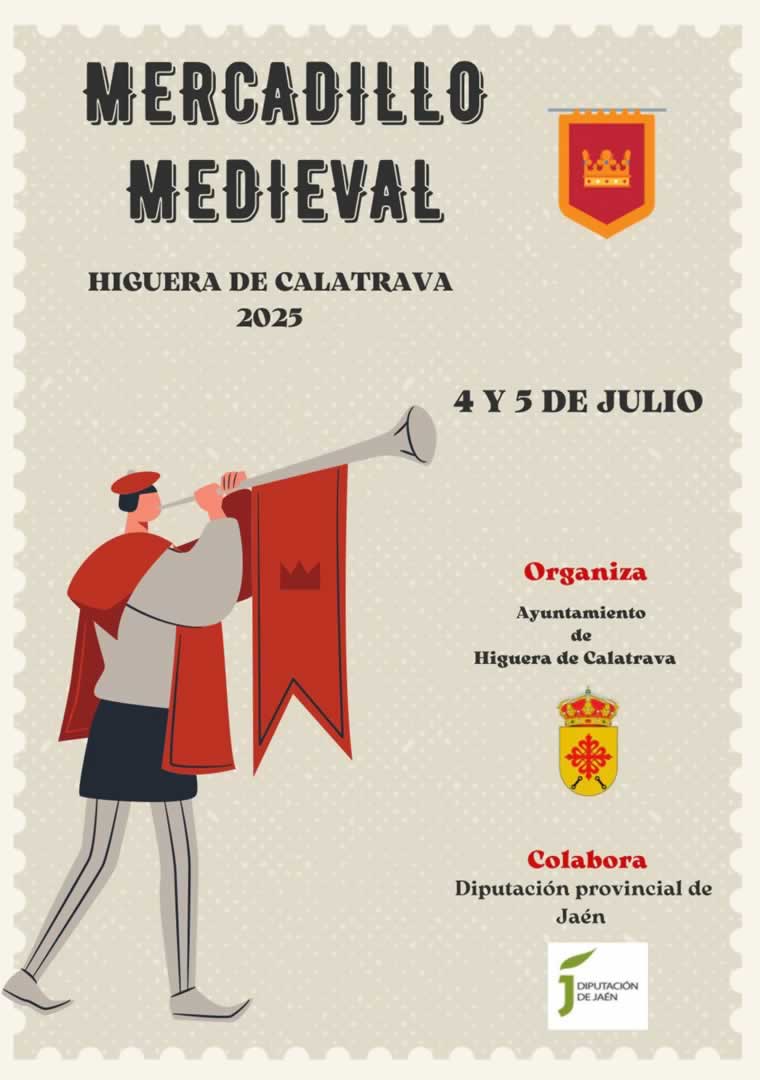 Mercadillo Medieval en Higuera de Calatrava 2025 – Jaén –