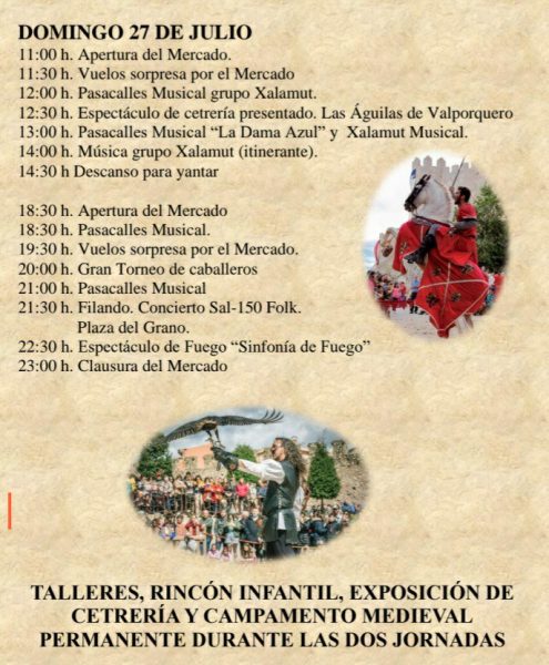 Jornadas Medievales en Mansilla de las Mulas (León) 26 al 27 de Julio 2025