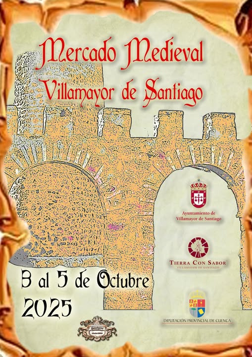 MERCADO MEDIEVAL DE VILLAMAYOR DE SANTIAGO 2025 / CUENCA