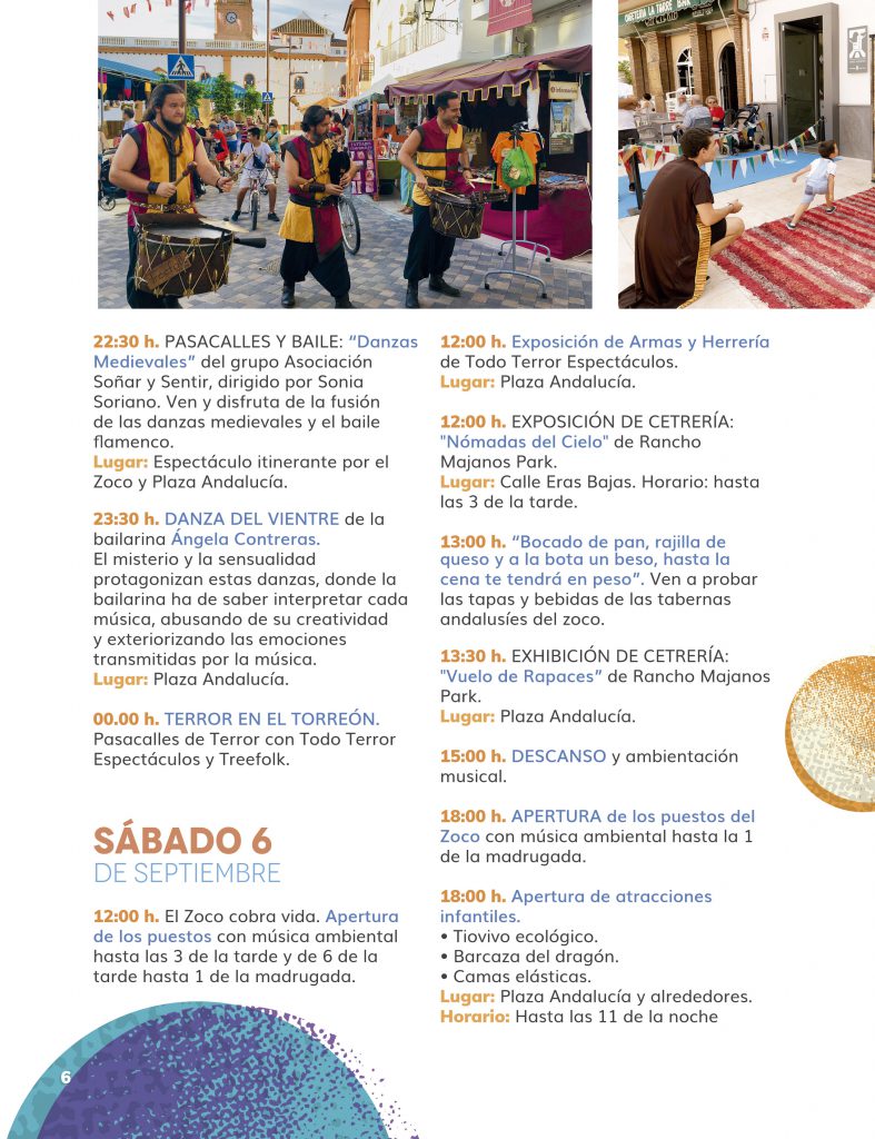 XXIII Zoco Andalusí de Huétor Tájar (Granada) 5 al 7 de Septiembre 2025
