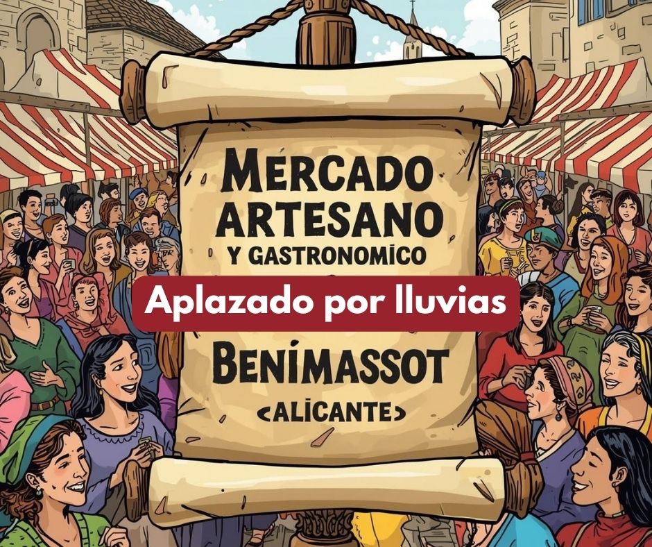Suspendido : Mercado Artesano Y Gastronómico de Benimassot 2025 Alicante