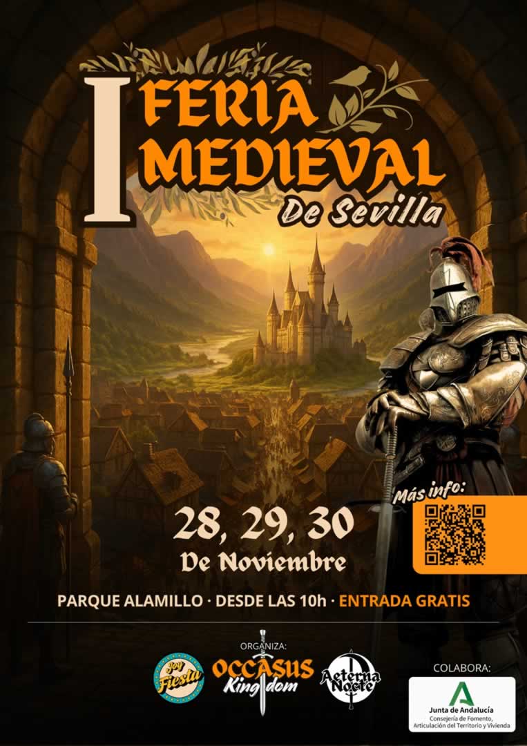 Feria Medieval “Occasus Alamillo” en Sevilla Capital 2025