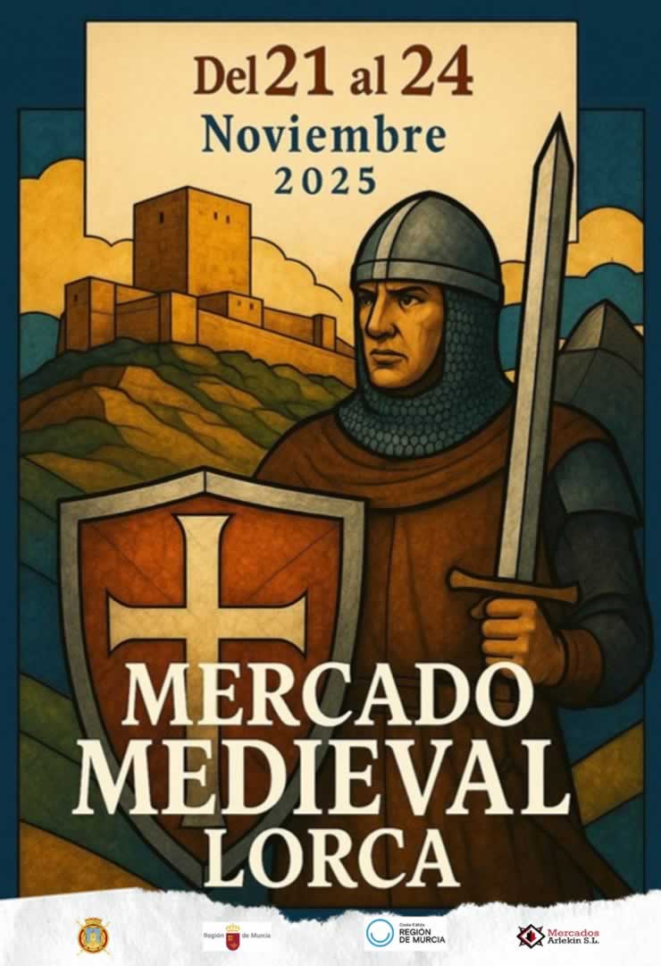 Mercado Medieval de Lorca 2025 en Plaza España