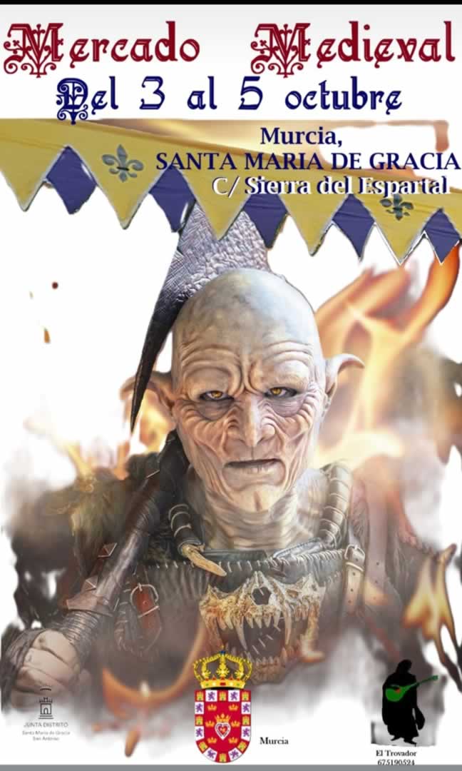 MERCADO MEDIEVAL DE SANTA MARIA DE GRACIA, MURCIA 2025
