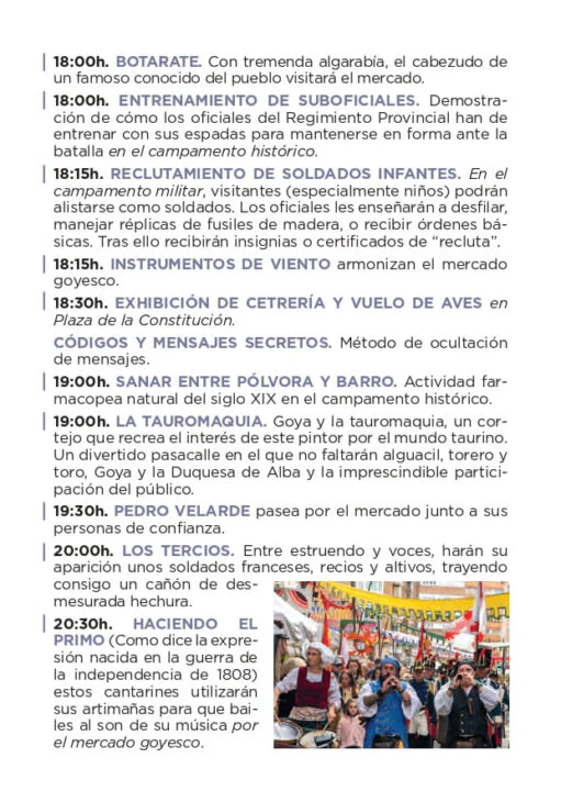 Mercado Goyesco Napoleónico de Camargo 2026 – Cantabria