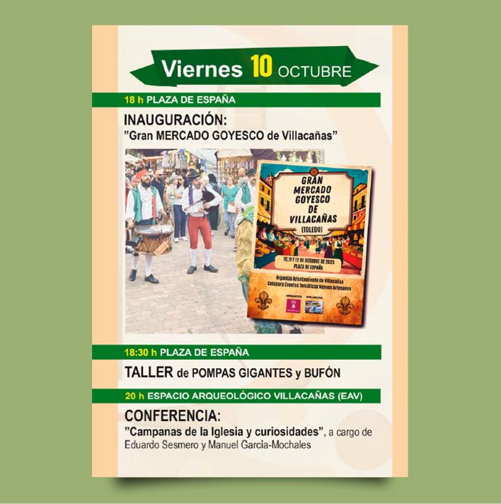 Mercado Goyesco de Villacañas (Toledo) 10 al 12 de Octubre 2025