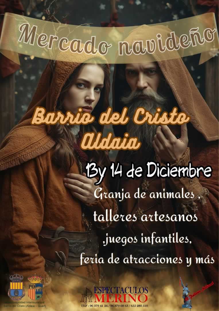 4º Mercado Navideño Barrio del Cristo 2025 (Valencia)