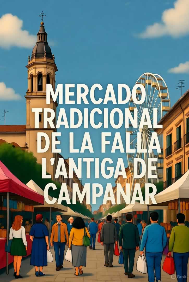 MERCADO TRADICIONAL DE LA FALLA L’ANTIGA DE CAMPANAR 2026