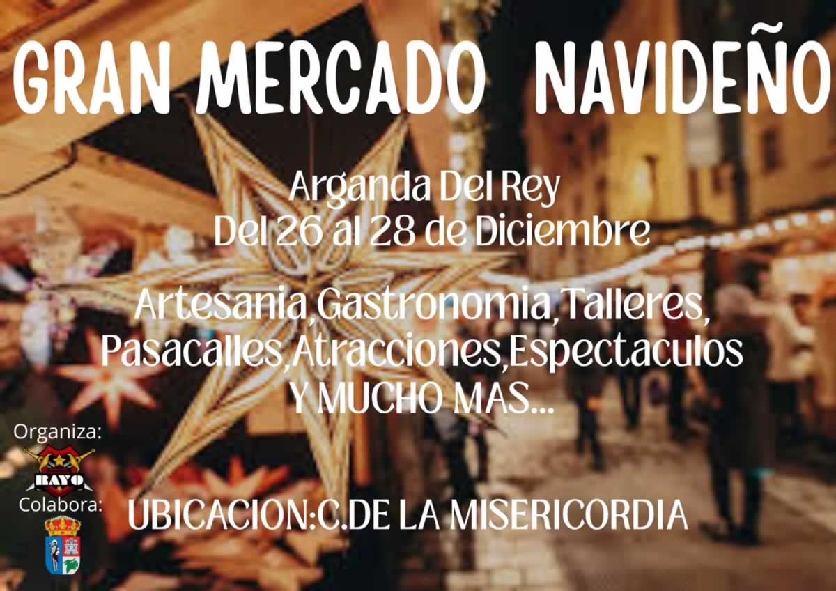 Mercado Navideño de Arganda del Rey 2025