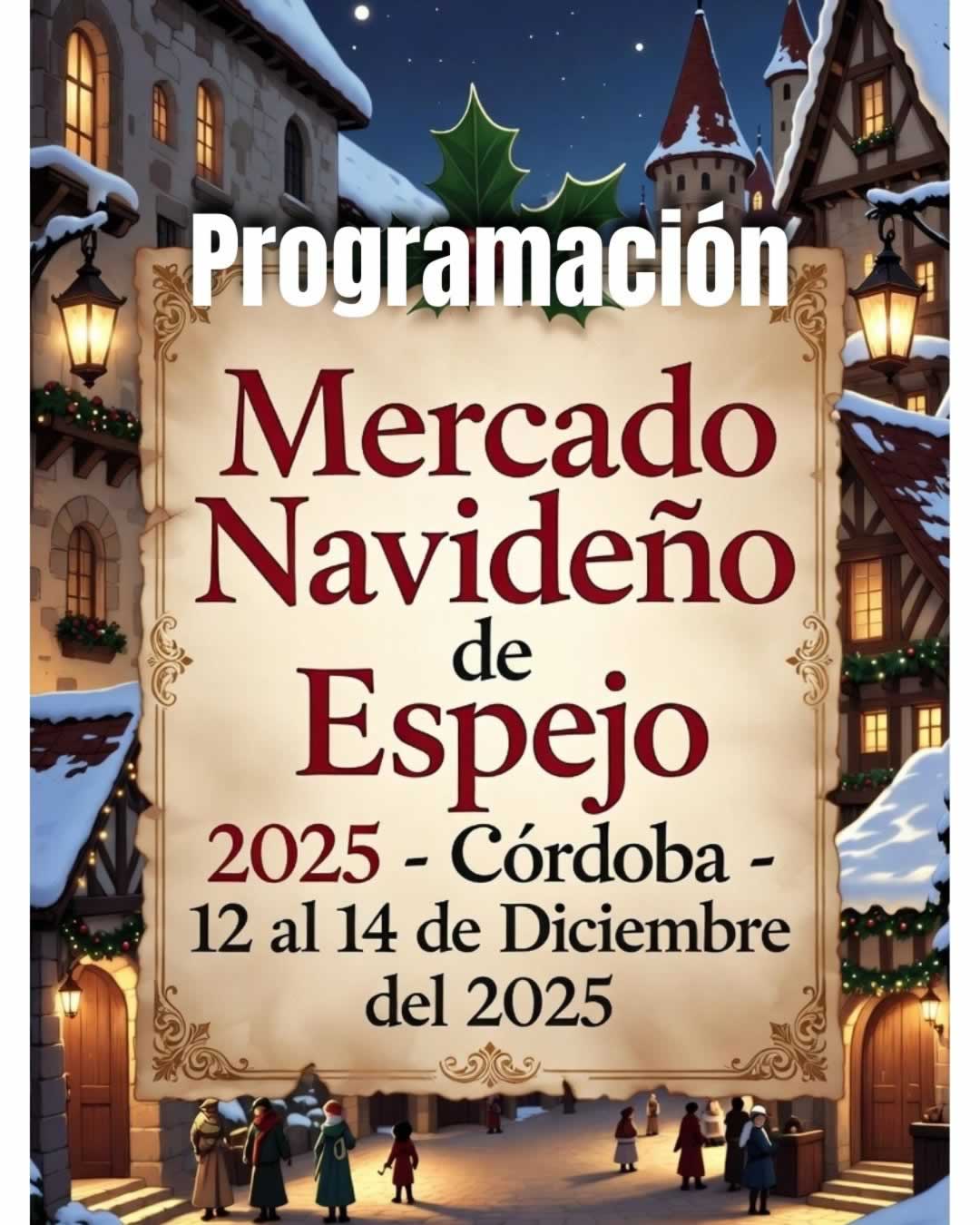 Mercado Navideño de Espejo (Córdoba) 12 al 14 de Diciembre 2025