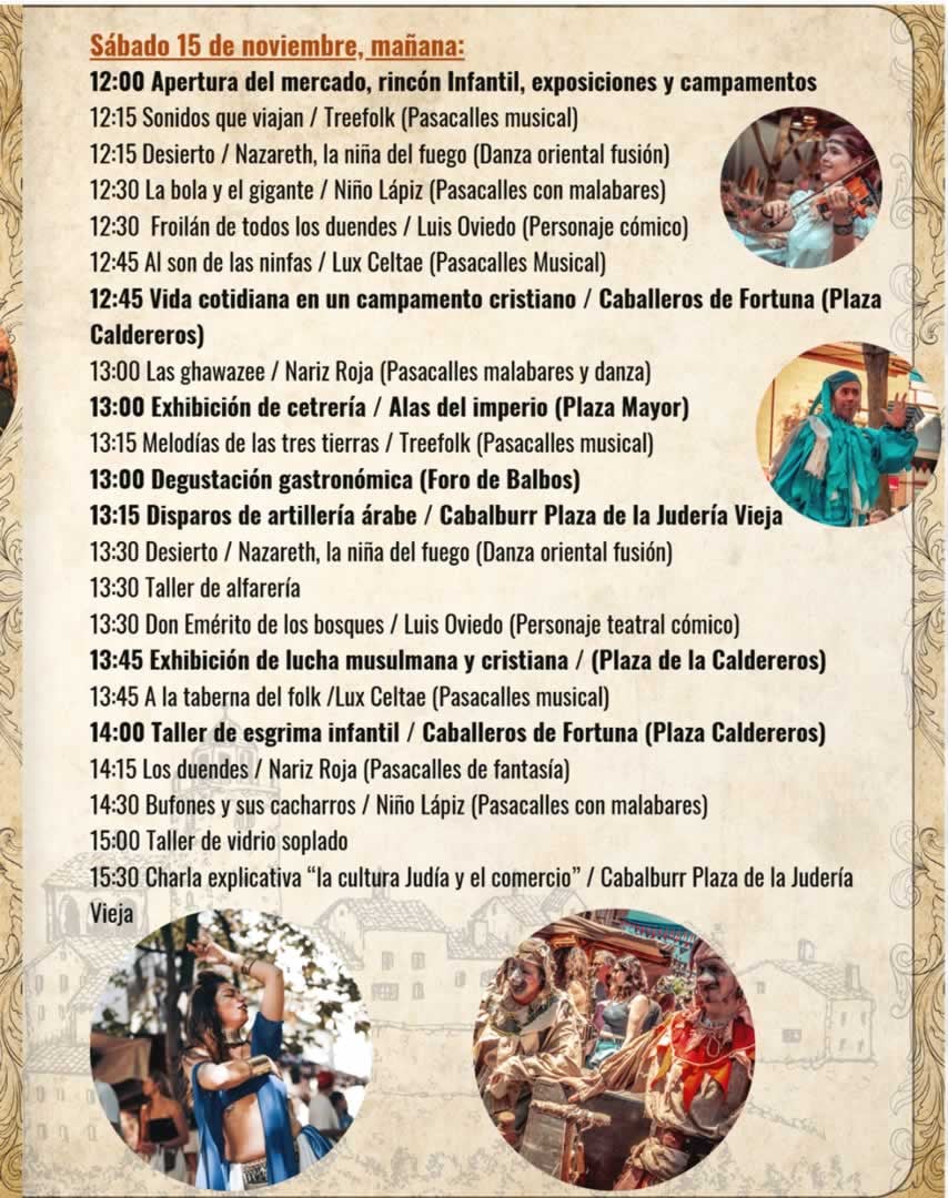 Mercado de las Tres Culturas de Cáceres 13 al 16 de Noviembre 2025