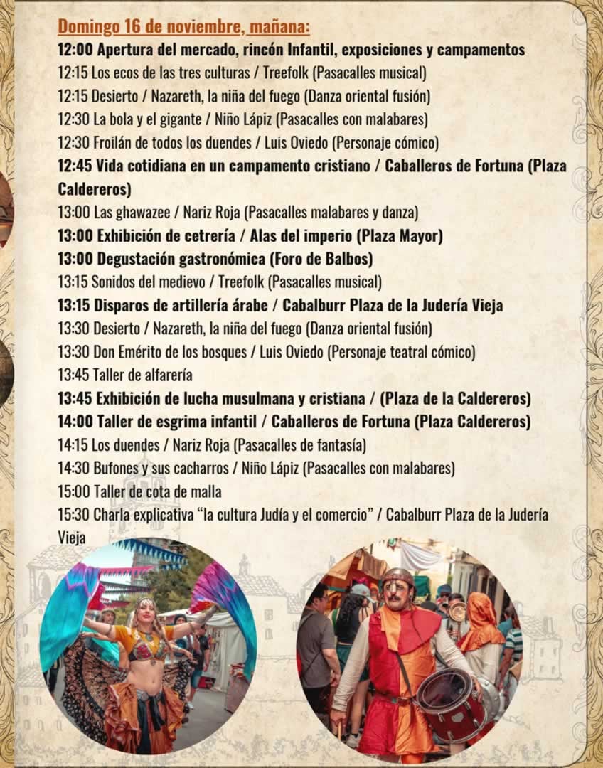 Mercado de las Tres Culturas de Cáceres 13 al 16 de Noviembre 2025