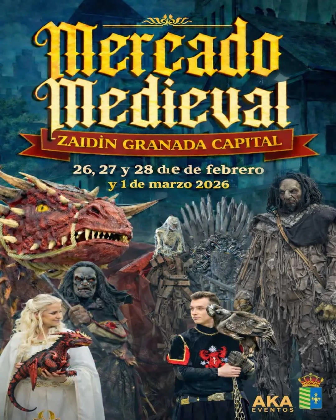 Mercado Medieval Plaza de la Hípica de Granada 2026