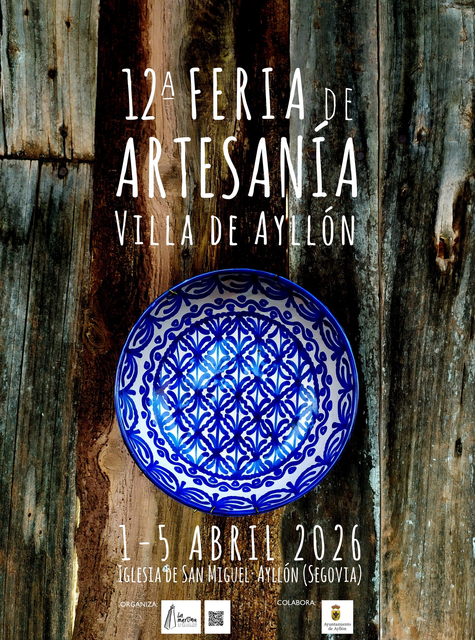 12ª Feria de Artesanía Villa de Ayllón (Segovia) 2026