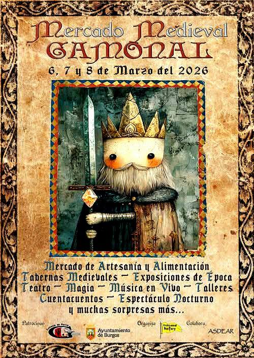 Mercado Medieval de Gamonal/Burgos 2026