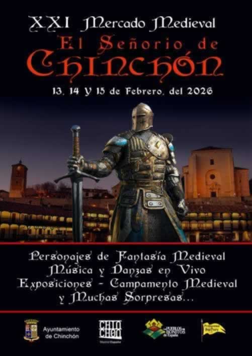 Mercado Medieval de Chinchón (Madrid) 2026