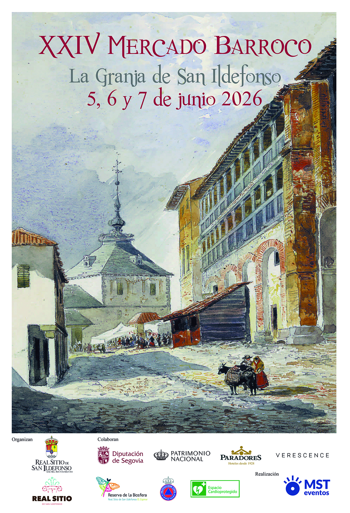 Mercado Barroco de La Granja de San Ildefonso 2026 (Segovia)