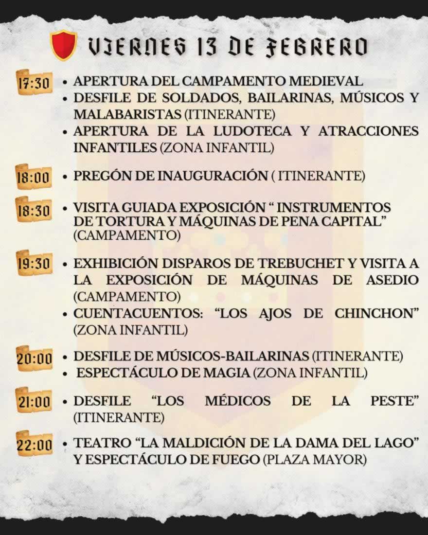 Mercado Medieval de Chinchón (Madrid) 2026