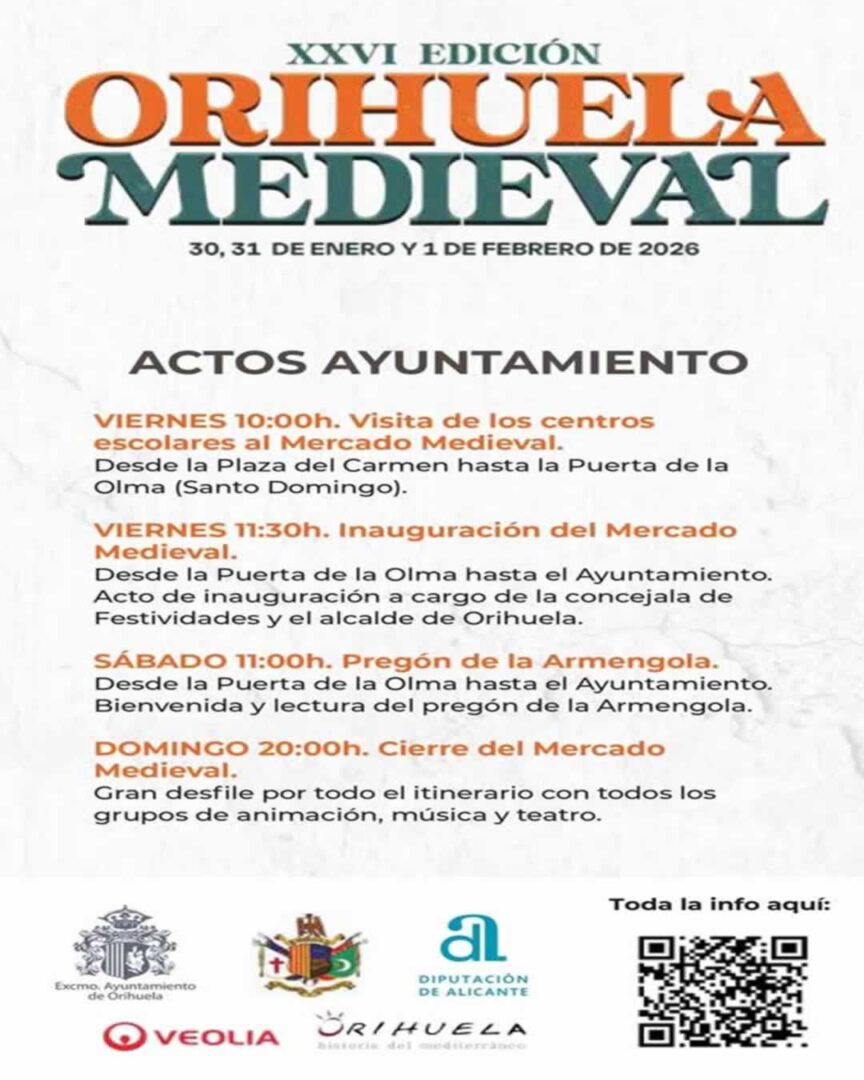 Mercado Medieval de Orihuela (Alicante) 2026