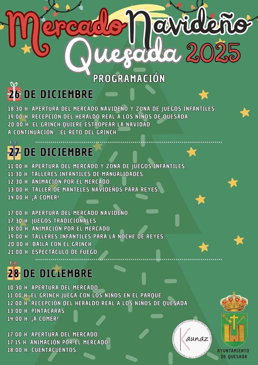 Mercado Navideño de Quesada (Jaén) 2025