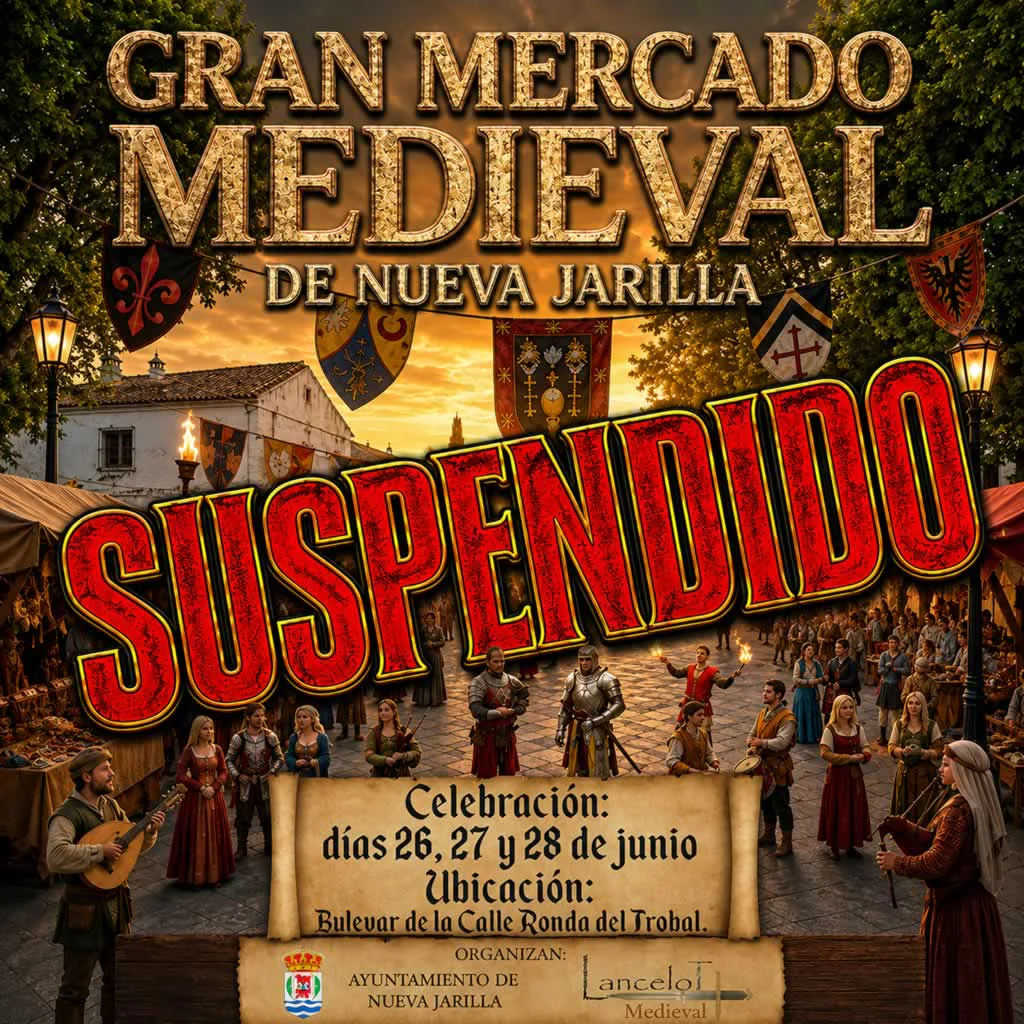 Suspendido – Mercado Medieval de Nueva Jarilla 2026 (Cádiz)