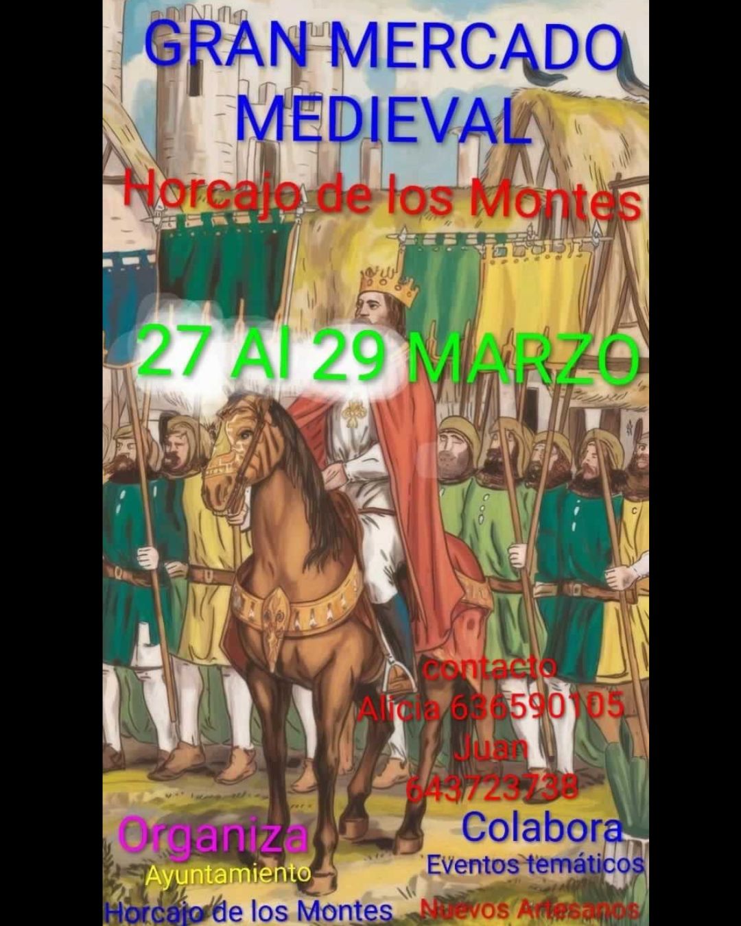 3er Mercado Medieval en Horcajo de los Montes (Ciudad Real) 2026