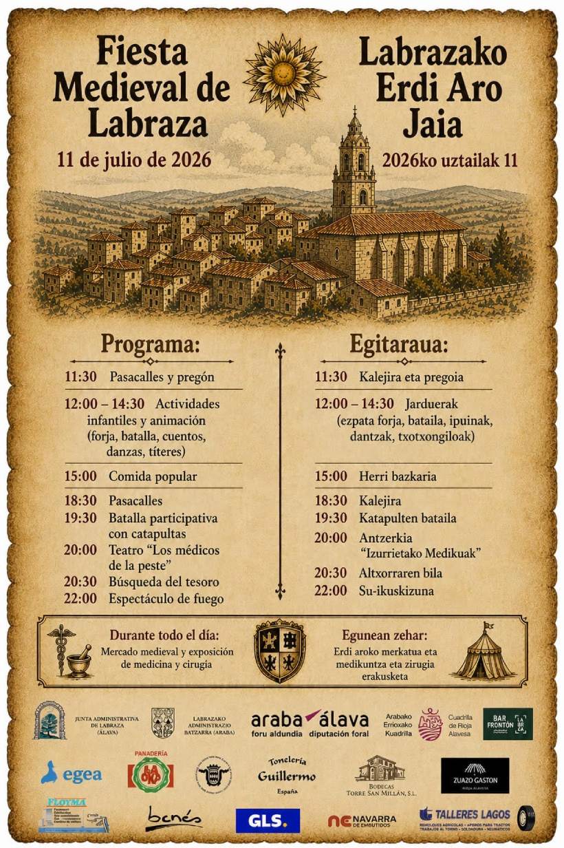 Mercado Medieval de Labraza 2026 | Álava