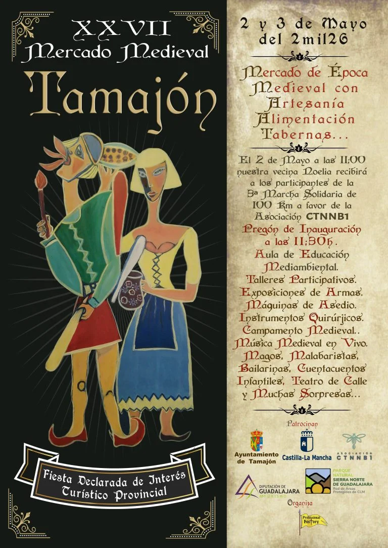 Mercado Medieval de Tamajón 2026 (Guadalajara)