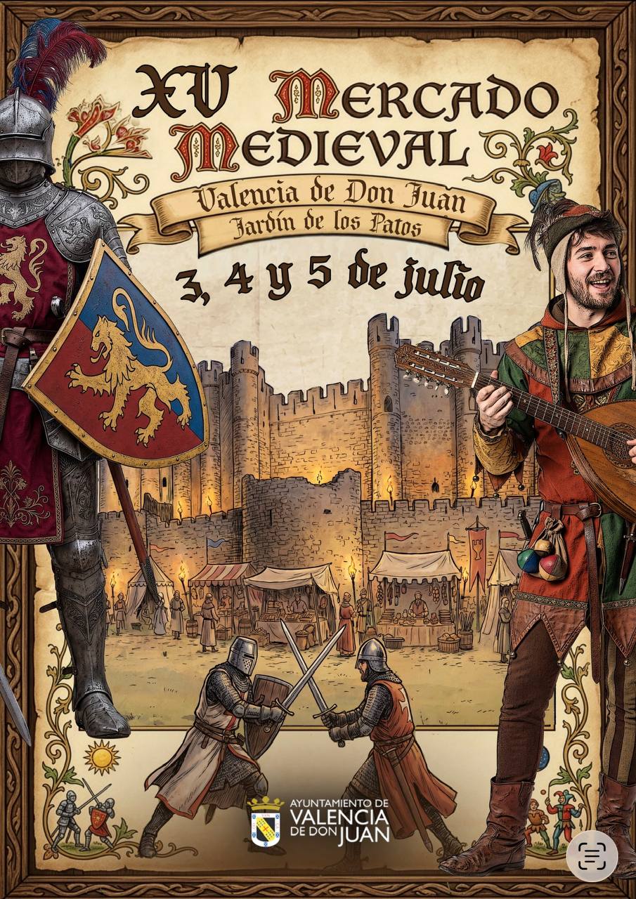 Mercado Medieval de Valencia de Don Juan (León) 2026