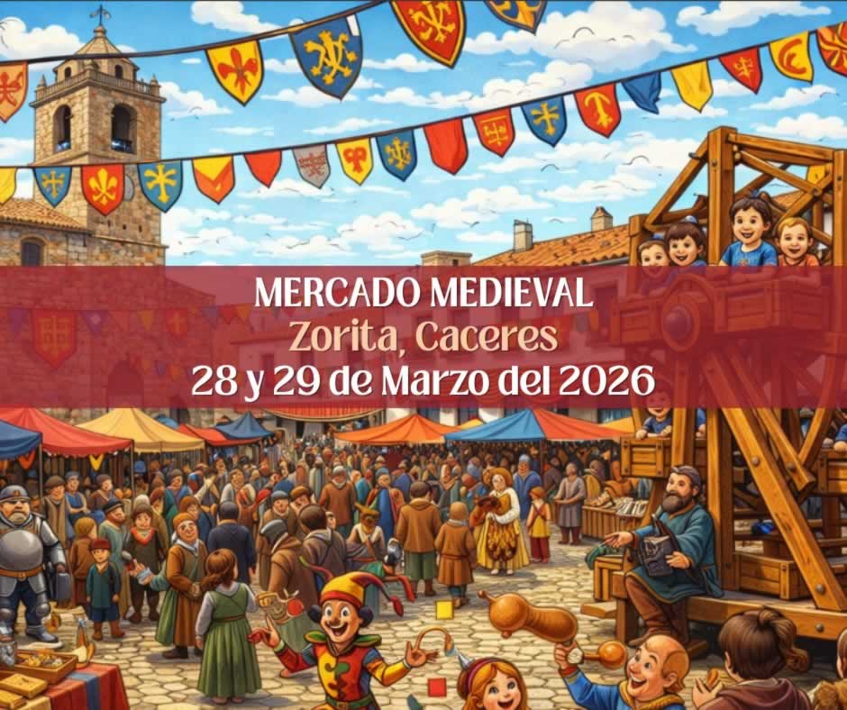 Mercado Medieval de Zorita 2026 | Cáceres