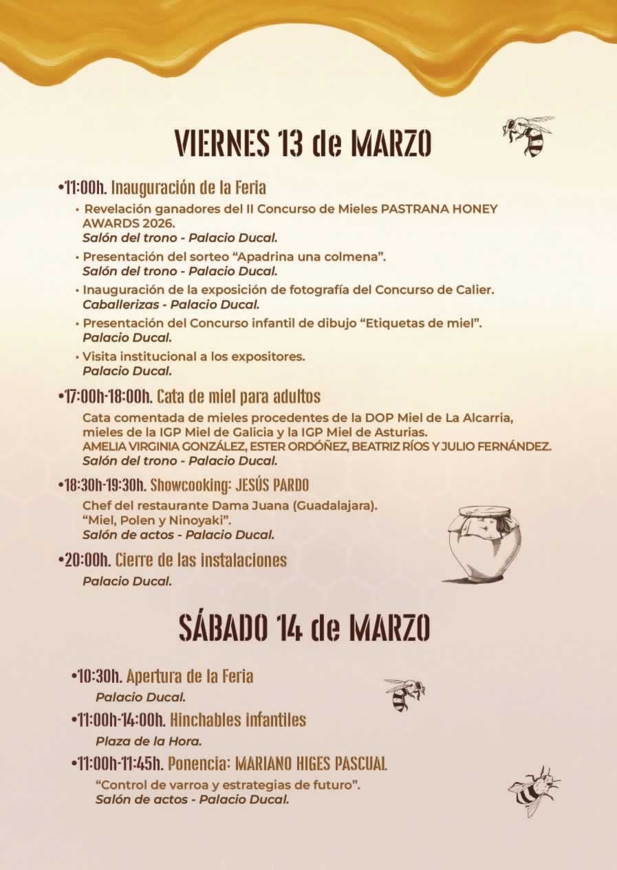 XLV Feria Apícola Internacional de Pastrana (Guadalajara) 2026